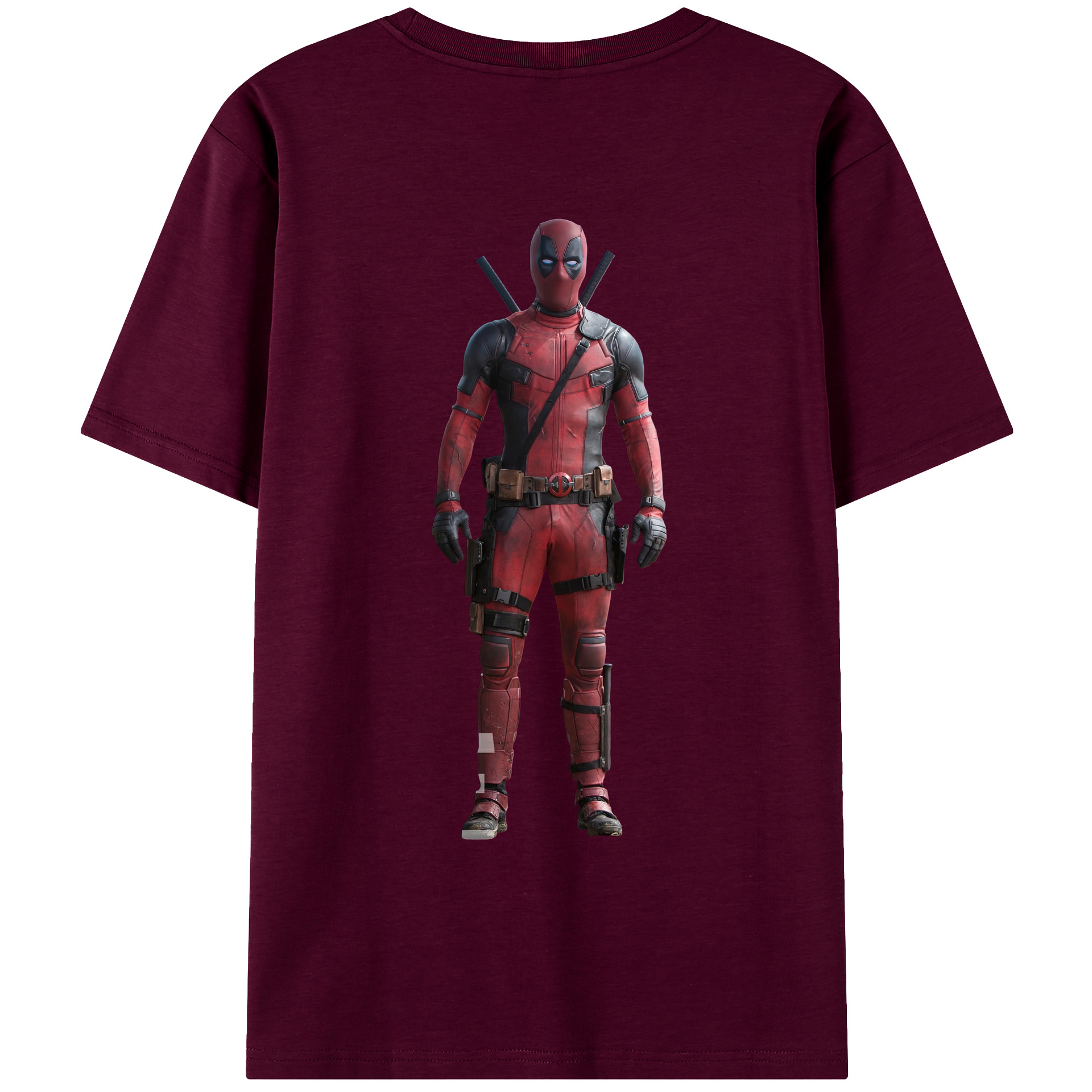 （画像用） Deadpool デッドプール レディース半袖Tシャツ(バックプリント)